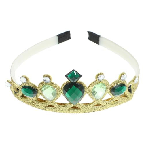 CIYODO Strass Für Goldene Prinzessinnen Haarschmuck Für Party Kopfschmuck Cosplay Requisite Für Geburtstagsfeiern Und Besondere Anlässe von CIYODO