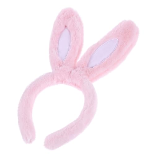 CIYODO Süßes Bunny Ohren Haarband Plüsch Stirnband Party Dekoration Frauen Mädchen Karneval Fest Kopfschmuck Rosa CIYODO Süßes Bunny Ohren Haarband Plüsch Stirnband Party Dekoration Frauen Mädchen Karneval Fest Kopfschmuck Rosa von CIYODO