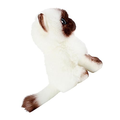 CIYODO Süßes Siamese Cat Plüschspielzeug Großes Lebensnahes Kuscheltier für für Geburtstage und Feste Dekoratives Stofftier für Altersgruppen CIYODO Süßes Siamese Cat Plüschspielzeug Großes Lebensnahes Kuscheltier für für Geburtstage und Feste Dekoratives Stofftier für Altersgruppen von CIYODO