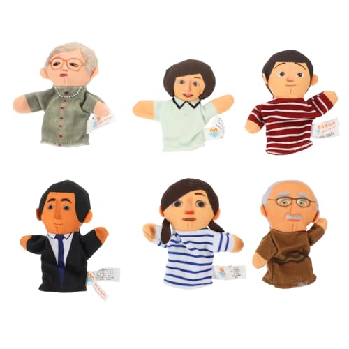 CIYODO Teiliges Fingerpuppen aus Strapazierfähigem Bunte Familienfiguren Kreatives Kinderspielzeug Fantasie und Eltern Junge Mädchen Interaktion für Junge Mädchen und Kleinkinder CIYODO Teiliges Fingerpuppen aus Strapazierfähigem Bunte Familienfiguren Kreatives Kinderspielzeug Fantasie und Eltern Junge Mädchen Interaktion für Junge Mädchen und Kleinkinder von CIYODO