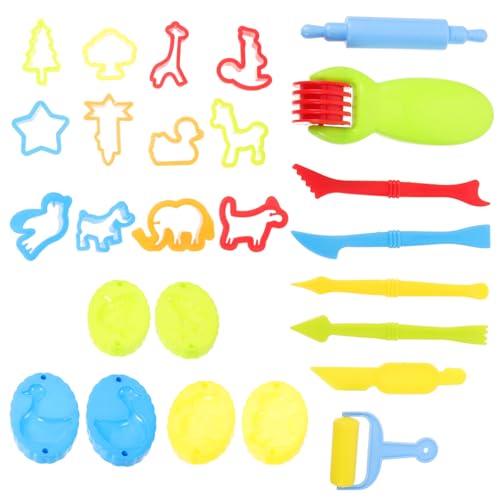 CIYODO Teiliges Knetset mit Handgemachten Dough Tools Bunte Clay Molds und Modellierwerkzeuge für Kleinkinder Fördert Kreativität Feinmotorik Farb und Formenerkennung für Spielerisches CIYODO Teiliges Knetset mit Handgemachten Dough Tools Bunte Clay Molds und Modellierwerkzeuge für Kleinkinder Fördert Kreativität Feinmotorik Farb und Formenerkennung für Spielerisches von CIYODO