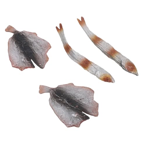 CIYODO Teiliges Künstliche Meeresfrüchte Fischfilets Realistische Langlebige PVC Fake Fisch Deko für Restaurant Schaufenster Fotografie Requisiten und Wohnraumgestaltung von CIYODO
