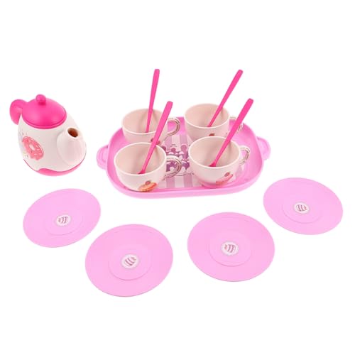 CIYODO Teiliges Tee-Party Set aus Robustem Realistisches Teekannen -playset für Mädchen Leicht zu Reinigen für Indoor Outdoor Rollenspiele Kreatives Nachspielen und von CIYODO