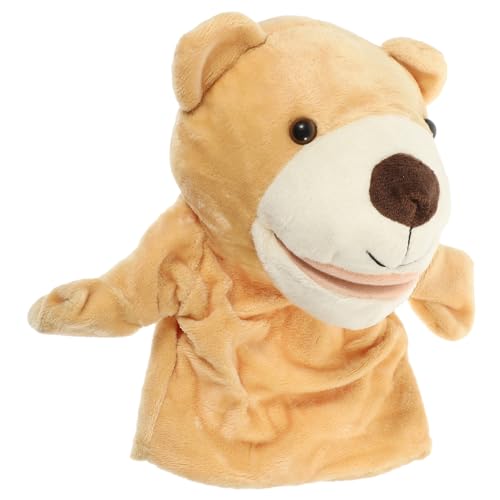 CIYODO Tierhandpuppe Bär für Interaktives Geschichtenerzählen mit Offenem Mund Tierpuppen zur Frühkindlichen Bildung und Eltern Interaktion und Ansprechend CIYODO Tierhandpuppe Bär für Interaktives Geschichtenerzählen mit Offenem Mund Tierpuppen zur Frühkindlichen Bildung und Eltern Interaktion und Ansprechend von CIYODO