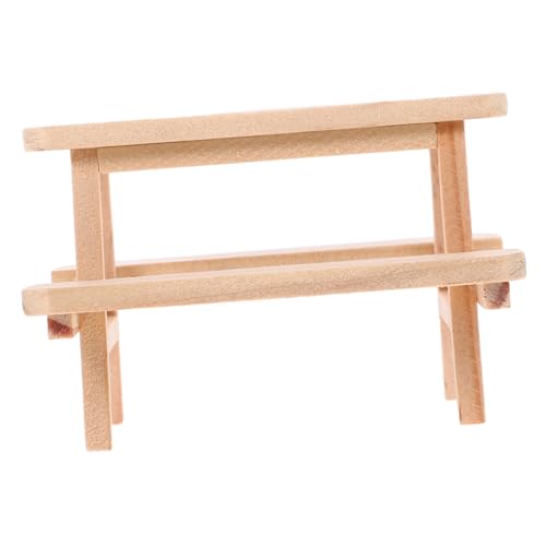 CIYODO Tisch- und Stuhlmodell aus Holz holzdeko puppenstubenmöbel Dollhouse Furniture Kinderzimmer-Dekoration klein Requisiten winzig Puppenhaus-Picknicktischmodell Miniatur-Zubehör CIYODO Tisch- und Stuhlmodell aus Holz holzdeko puppenstubenmöbel Dollhouse Furniture Kinderzimmer-Dekoration klein Requisiten winzig Puppenhaus-Picknicktischmodell Miniatur-Zubehör von CIYODO