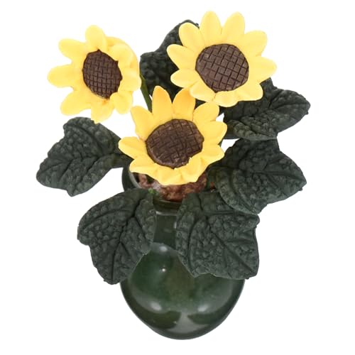 CIYODO Künstliche Sonnenblumenpflanze Miniatur-topfblume Für Puppenhaus- Und Miniaturhaus CIYODO Künstliche Sonnenblumenpflanze Miniatur-topfblume Für Puppenhaus- Und Miniaturhaus von CIYODO