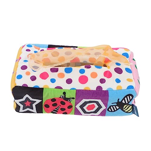 CIYODO Tissue Box für Junge Mädchen Montessori Sensorisches Greifspielzeug mit Knistereffekt Fördert Feinmotorik und Hand Auge Koordination Lernspielzeug für Kleinkinder CIYODO Tissue Box für Junge Mädchen Montessori Sensorisches Greifspielzeug mit Knistereffekt Fördert Feinmotorik und Hand Auge Koordination Lernspielzeug für Kleinkinder von CIYODO