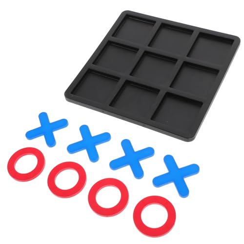 CIYODO Toe Schachbrett mit Roten O und Blauen X Interaktives Lernspielzeug für Kleinkinder und Kreativität CIYODO Toe Schachbrett mit Roten O und Blauen X Interaktives Lernspielzeug für Kleinkinder und Kreativität von CIYODO