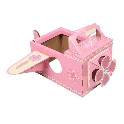 CIYODO Tragbares Flugzeugspielzeug aus Karton DIY Bastelset für Kleinkinder mit Drehbarem Propeller Kreatives Rollenspiel für Jungen und Mädchen für und Verkleidung CIYODO Tragbares Flugzeugspielzeug aus Karton DIY Bastelset für Kleinkinder mit Drehbarem Propeller Kreatives Rollenspiel für Jungen und Mädchen für und Verkleidung von CIYODO