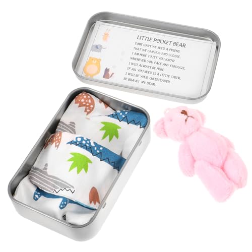 CIYODO Tragen Plüsch Ausgestopft Mini Kuscheltier Winzig Klein Tasche Babys Bär Dekoration Cartoon-bär-Puppe Bärenpuppe Für Bär in Zinn Bär in Einer Dose Eisen CIYODO Tragen Plüsch Ausgestopft Mini Kuscheltier Winzig Klein Tasche Babys Bär Dekoration Cartoon-bär-Puppe Bärenpuppe Für Bär in Zinn Bär in Einer Dose Eisen von CIYODO