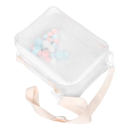 CIYODO Transparente Aufbewahrungstasche für Puppen Großer PVC Organizer mit Schultergurt Staubdicht und Vielseitig für Mini Figuren für Unterwegs Aufbewahrung CIYODO Transparente Aufbewahrungstasche für Puppen Großer PVC Organizer mit Schultergurt Staubdicht und Vielseitig für Mini Figuren für Unterwegs Aufbewahrung von CIYODO