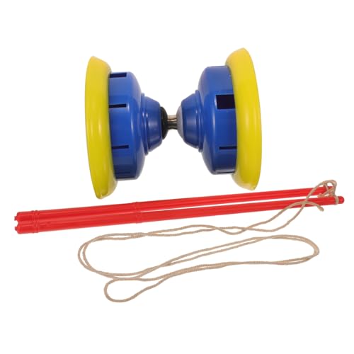 CIYODO Triple Achsen Diabolo mit Dreifach Langlebiges Profi Diabolo für Erwachsene und Senioren Stabiles Fitness und Unterhaltungsspielzeug Einfach zu Bedienen Zufällige Zufällige Farbe von CIYODO