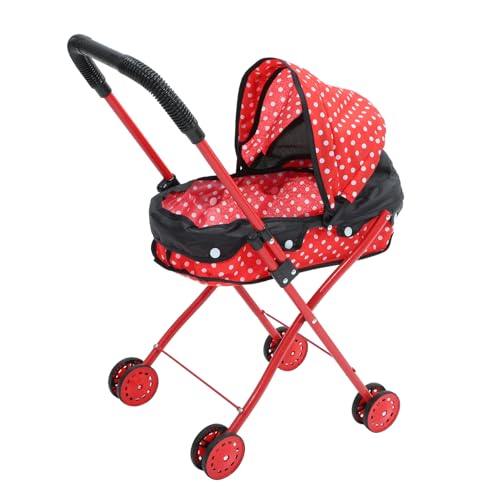 CIYODO Trolley- Miniatur-Kinderwagen Mädchen winzig kinderspielzeug puppenwagen Buggy kinderschubkarre zubehör Kinderwagen Kinderwagen-Kleinigkeitenständer von CIYODO