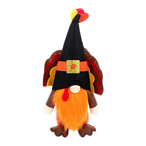 CIYODO Truthahn -Puppen -Ornamente Zwerge Plüschtiere ausgestopft Danksagung Thanksgiving -Dekoration Nettes Thanksgiving - PP Baumwolle CIYODO Truthahn -Puppen -Ornamente Zwerge Plüschtiere ausgestopft Danksagung Thanksgiving -Dekoration Nettes Thanksgiving - PP Baumwolle von CIYODO