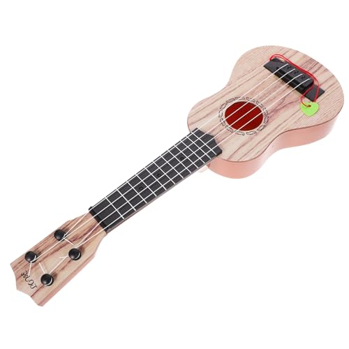 CIYODO Spielzeug-Ukulele Für Jungen Und Mädchen Musikinstrument Spielzeug Sichere Simulation Herzförmige Saiten Für Den Geburtstag Von Kleinkindern von CIYODO