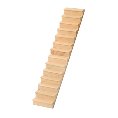 CIYODO Unlackierte Treppe Ohne Geländer DIY Möbelzubehör Für Miniatur Szenen Perfekte Ergänzung Für Puppenhaus Dekoration CIYODO Unlackierte Treppe Ohne Geländer DIY Möbelzubehör Für Miniatur Szenen Perfekte Ergänzung Für Puppenhaus Dekoration von CIYODO