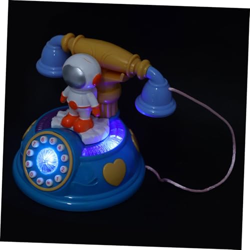 CIYODO Vintage Astronaut Telefonspielzeug für Interaktives Lernspielzeug mit Licht und Musik Fördert Sinnliche Entwicklung und Frühes Lernen für Zuhause und Kindergarten CIYODO Vintage Astronaut Telefonspielzeug für Interaktives Lernspielzeug mit Licht und Musik Fördert Sinnliche Entwicklung und Frühes Lernen für Zuhause und Kindergarten von CIYODO