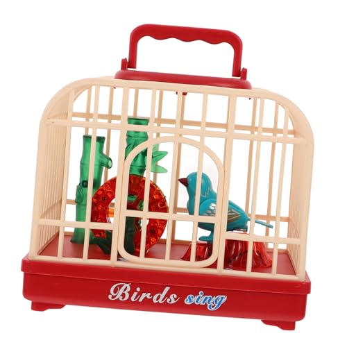 CIYODO Vogelkäfig Mit Sprachsteuerung Kleinkinderspielzeug Vogelglocken Vogel Hundespielzeug Gefälschter Papagei Elektrische Vögel Sprechende Papageien Papageienglocken CIYODO Vogelkäfig Mit Sprachsteuerung Kleinkinderspielzeug Vogelglocken Vogel Hundespielzeug Gefälschter Papagei Elektrische Vögel Sprechende Papageien Papageienglocken von CIYODO