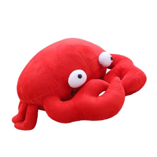 CIYODO Weiches Sicheres Kuschelstofftier Krabbe Plüschpuppe Dekoratives Kinderkissen für Zuhause Auto Büro Gefülltes Krabbelspielzeug aus Pp Baumwolle Bequem und Vielseitig Einsetzbar CIYODO Weiches Sicheres Kuschelstofftier Krabbe Plüschpuppe Dekoratives Kinderkissen für Zuhause Auto Büro Gefülltes Krabbelspielzeug aus Pp Baumwolle Bequem und Vielseitig Einsetzbar von CIYODO