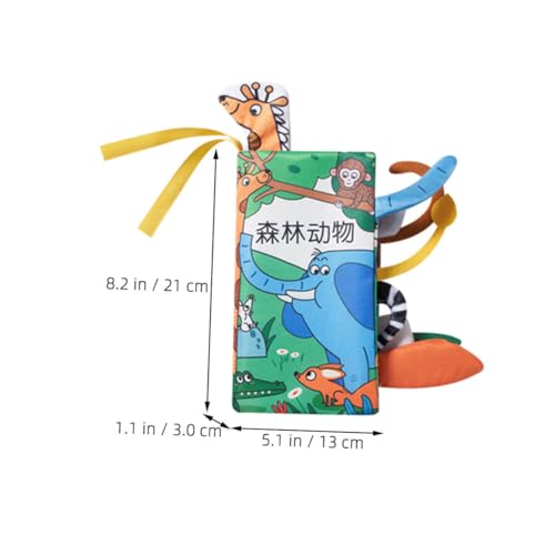 CIYODO Weichstoff Buch für Junge Mädchen Interaktives Tierbuch Fördert Frühe Bildung Schadstofffrei Leicht und Tragbar Sicheres Fühlbuch für Eltern Junge Mädchen Interaktion für CIYODO Weichstoff Buch für Junge Mädchen Interaktives Tierbuch Fördert Frühe Bildung Schadstofffrei Leicht und Tragbar Sicheres Fühlbuch für Eltern Junge Mädchen Interaktion für von CIYODO