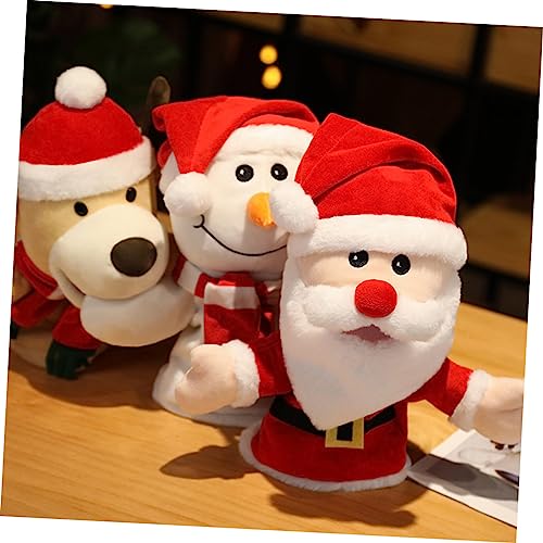 CIYODO Weihnachtliche Handpuppe Mini Plüschtier Fingerpuppen für Interaktives Fingerspiel Eltern Junge Mädchen Kommunikation Kreatives Lernspielzeug CIYODO Weihnachtliche Handpuppe Mini Plüschtier Fingerpuppen für Interaktives Fingerspiel Eltern Junge Mädchen Kommunikation Kreatives Lernspielzeug von CIYODO