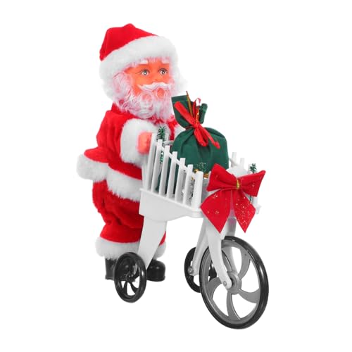 CIYODO Weihnachtlicher Santa Musikspielzeug mit Bewegung Interaktive Weihnachtsmann Figur aus Sicherem Kunststoff und Stoff Festliche Geschenkidee für Weihnachtsdeko CIYODO Weihnachtlicher Santa Musikspielzeug mit Bewegung Interaktive Weihnachtsmann Figur aus Sicherem Kunststoff und Stoff Festliche Geschenkidee für Weihnachtsdeko von CIYODO