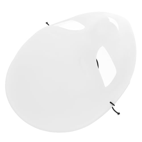 CIYODO Weiße DIY Maske aus Stabilem Kunststoff Matte Vollgesichtsmaske zum Bemalen Leichte Geruchlose Masquerade Maske für Halloween Cosplay Kostüm und Faschingspartys CIYODO Weiße DIY Maske aus Stabilem Kunststoff Matte Vollgesichtsmaske zum Bemalen Leichte Geruchlose Masquerade Maske für Halloween Cosplay Kostüm und Faschingspartys von CIYODO