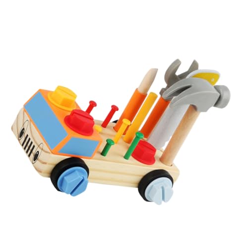 CIYODO Werkzeugkasten Für 1 Set Schraubenspielzeug Mit Schraubendreher Brett Und DIY Montagefahrzeug Pädagogisches Für Kleinkinder Zur Von Kreativität Und Feinmotorik CIYODO Werkzeugkasten Für 1 Set Schraubenspielzeug Mit Schraubendreher Brett Und DIY Montagefahrzeug Pädagogisches Für Kleinkinder Zur Von Kreativität Und Feinmotorik von CIYODO