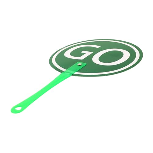 CIYODO Wiederverwendbares Handheld Go Schild mit Griff Wasserdichtes Unterrichts Hilfsmittel für Interaktive Aktivitäten Abstimmungen und Verkehrsicherheit im Klassenzimmer CIYODO Wiederverwendbares Handheld Go Schild mit Griff Wasserdichtes Unterrichts Hilfsmittel für Interaktive Aktivitäten Abstimmungen und Verkehrsicherheit im Klassenzimmer von CIYODO
