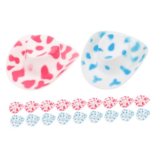 CIYODO Winzige Hüte Für Puppen 20 Stück Mini-bastelhüte Für Jungen Und Mädchen Partygeschenk Western-themendekoration Puppenhaus-zubehör CIYODO Winzige Hüte Für Puppen 20 Stück Mini-bastelhüte Für Jungen Und Mädchen Partygeschenk Western-themendekoration Puppenhaus-zubehör von CIYODO