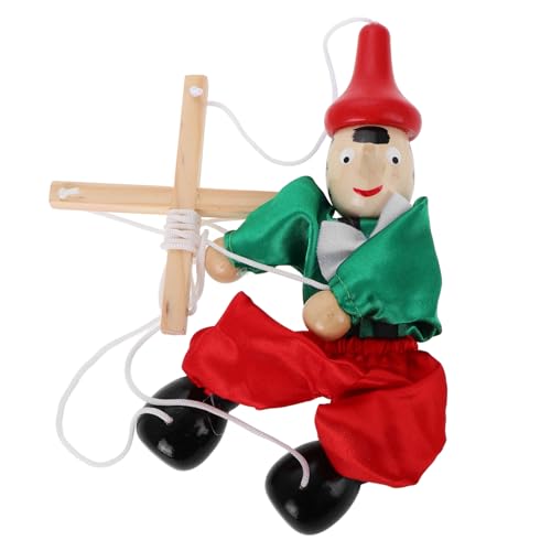CIYODO Zeichenfolge Marionette Spielzeuge Zubehör Für Puppenspiele Handpuppe Puppen Für 8-10 Steckpuppenfiguren Lustiges Puppenhandwerk Holz CIYODO Zeichenfolge Marionette Spielzeuge Zubehör Für Puppenspiele Handpuppe Puppen Für 8-10 Steckpuppenfiguren Lustiges Puppenhandwerk Holz von CIYODO