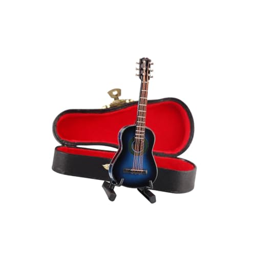 CIYODO Miniatur Gitarre Bambus Bastelgitarren Gitarren-actionfigur Gitarrenfigur Abschlussgeschenk Mini-Gitarre Miniaturgitarrenmodell Kunsthandwerk Männer Und Frauen Ballade Hölzern von CIYODO