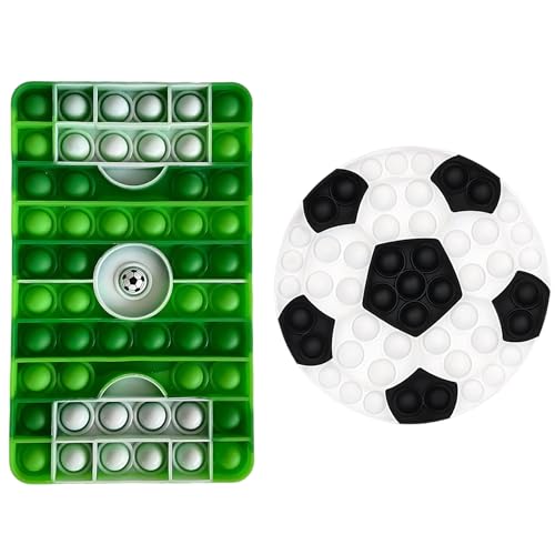 2er Set Mit Fußballfeld Und Fußball, Ideal Für Familienfeiern, Spielzeug , Plopper Spielzeug Mit Ball, Fußball Geschenke, Anti- Stress Für Erwachsene Und Kinder 2er Set Mit Fußballfeld Und Fußball, Ideal Für Familienfeiern, Spielzeug , Plopper Spielzeug Mit Ball, Fußball Geschenke, Anti- Stress Für Erwachsene Und Kinder von CJAPGJW