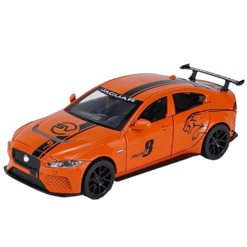 CJJXKBEP Fertiges Modellauto Druckguss 1:32 for Jaguar Project8 Simulations-Legierungsautomodell Mit Sound Und Licht. Miniatur-Fahrzeugmodell for Zurückziehen Miniatur Auto Modell im Massstab(Orange) CJJXKBEP Fertiges Modellauto Druckguss 1:32 for Jaguar Project8 Simulations-Legierungsautomodell Mit Sound Und Licht. Miniatur-Fahrzeugmodell for Zurückziehen Miniatur Auto Modell im Massstab(Orange) von CJJXKBEP