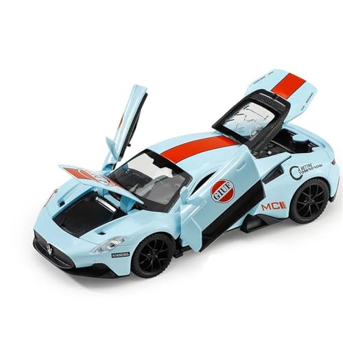 CJJXKBEP Fertiges Modellauto Druckguss 1:32 for Maserati MC20 Gulf Edition, Simulations-Legierungsautomodell Mit Sound Und Licht, Miniatur-Fahrzeugmodell Miniatur Auto Modell im Massstab CJJXKBEP Fertiges Modellauto Druckguss 1:32 for Maserati MC20 Gulf Edition, Simulations-Legierungsautomodell Mit Sound Und Licht, Miniatur-Fahrzeugmodell Miniatur Auto Modell im Massstab von CJJXKBEP