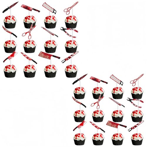 Eleganter Tortenaufsatz mit Halloween-Design, Feiertagskuchenaufsätze, Cupcake-Kuchenspieße für Vintage-Halloween-Dekorationen oder besondere Anlässe Eleganter Tortenaufsatz mit Halloween-Design, Feiertagskuchenaufsätze, Cupcake-Kuchenspieße für Vintage-Halloween-Dekorationen oder besondere Anlässe von CJKDXDH