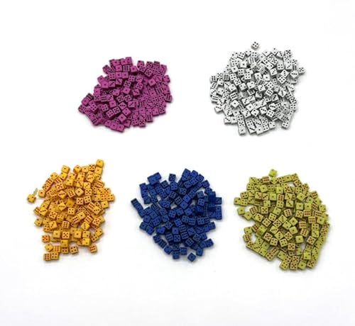 Mini Würfel Set, 100 Stück, 5mm, Vielfarbige D6 Würfel, Dice, Ideal für Casino-Spiele, Brettspiele, Mathematikunterricht und Partys, Quadratische Form, Hergestellt aus langlebigem ABS-Kunststoff Mini Würfel Set, 100 Stück, 5mm, Vielfarbige D6 Würfel, Dice, Ideal für Casino-Spiele, Brettspiele, Mathematikunterricht und Partys, Quadratische Form, Hergestellt aus langlebigem ABS-Kunststoff von CJMUQHEHH