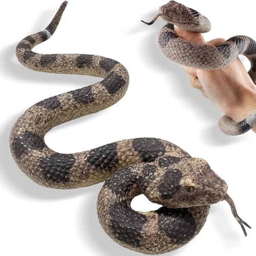 CJMYHOME Gefälschte Schlangen: realistische Gummireptilien zur Abwehr von Vögeln und Eichhörnchen im Garten, Scherzzubehör, lustiges Spielzeug für Kinder und Erwachsene, Geschenk Idee schwarz und grau CJMYHOME Gefälschte Schlangen: realistische Gummireptilien zur Abwehr von Vögeln und Eichhörnchen im Garten, Scherzzubehör, lustiges Spielzeug für Kinder und Erwachsene, Geschenk Idee schwarz und grau von CJMYHOME