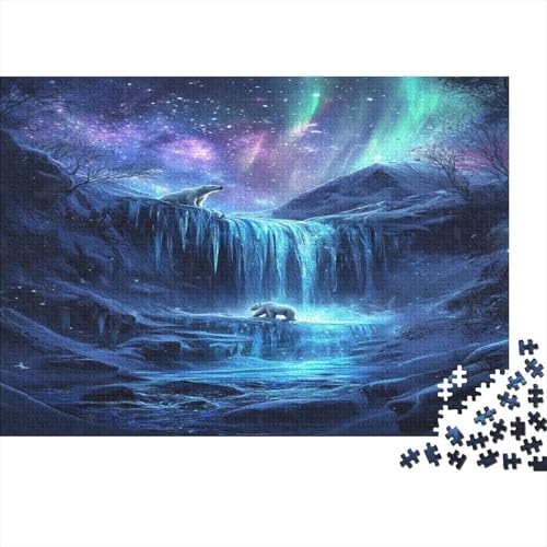 Eisbär Puzzle 1000 Teile Für Erwachsene Und Kinder Ab 14 Jahrenfür Stressabbauer Puzzlespiel Erwachsenen Puzzlespiel Puzzel 1000pcs (75x50cm) von CJURAMTON
