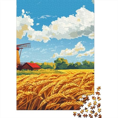 Traktor Puzzles 1000 Teile Schwer Puzzle Spielzeug Pädagogisches Spiel Impossible Herausforderungsspielzeug Für Erwachsene Und Kinder in Bewährter 1000pcs (75x50cm) von CJURAMTON