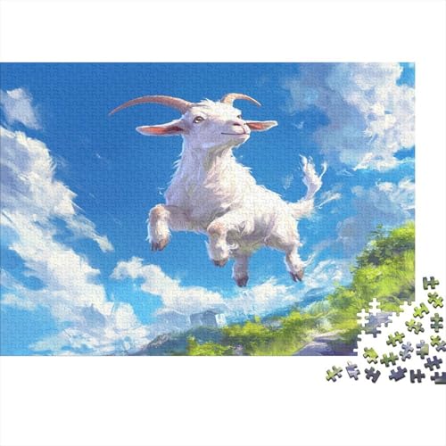 Ziege 1000 Teile Puzzle, Puzzles Für Erwachsene, 1000 Teile Puzzlespiel Für Jugendliche & Erwachsene Puzzlespiel Puzzel 1000pcs (75x50cm) von CJURAMTON