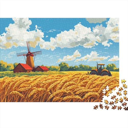 Zugmaschine 1000 Stück Puzzles Für Erwachsene Teenager Stress Abbauen Familien-Puzzlespiel 1000-teiliges Puzzle Kinder Lernspiel Spielzeug Geschenk Puzzel 1000pcs (75x50cm) von CJURAMTON