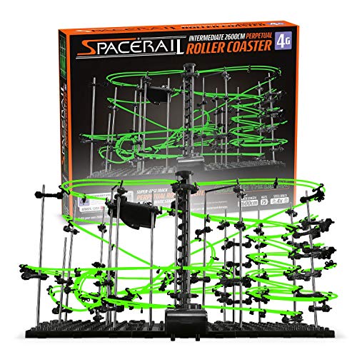 CKB LTD SpaceRail Level 4 Kugelbahn Murmelbahn Konstruktionsspielzeug Marble Run Set Selbstbau kit Ihre eigene zu Bauen - Leuchten im Dunkeln Selbstleuchtende CKB LTD SpaceRail Level 4 Kugelbahn Murmelbahn Konstruktionsspielzeug Marble Run Set Selbstbau kit Ihre eigene zu Bauen - Leuchten im Dunkeln Selbstleuchtende von CKB LTD