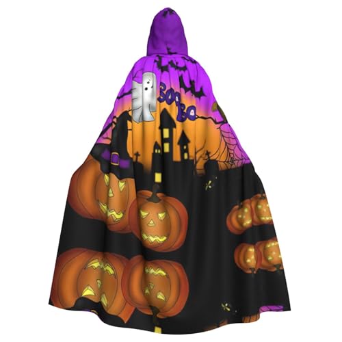 CKGODGF Halloween-Eulen-Geister-Kürbis-Druck, Karneval, Cosplay, Partyumhang, Erwachsenen-Kapuzenumhang mit Kapuze, ausgefallenes Rollenspiel-Kostüm CKGODGF Halloween-Eulen-Geister-Kürbis-Druck, Karneval, Cosplay, Partyumhang, Erwachsenen-Kapuzenumhang mit Kapuze, ausgefallenes Rollenspiel-Kostüm von CKGODGF