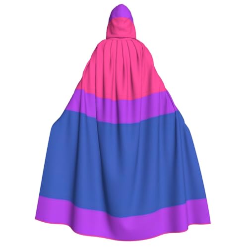 CKGODGF Halloween-Umhang mit Stolz-Flagge, mit Kapuze, Damen- und Herren-Umhang für Cosplay, Partys und Festivals CKGODGF Halloween-Umhang mit Stolz-Flagge, mit Kapuze, Damen- und Herren-Umhang für Cosplay, Partys und Festivals von CKGODGF