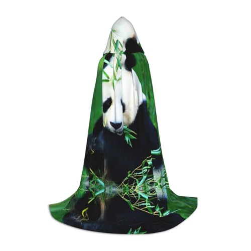 CKGODGF Stilvoller Kapuzenumhang mit Panda-Druck, perfekt für Winter, Karneval und Cosplay, weicher und langfristiger Umhang CKGODGF Stilvoller Kapuzenumhang mit Panda-Druck, perfekt für Winter, Karneval und Cosplay, weicher und langfristiger Umhang von CKGODGF