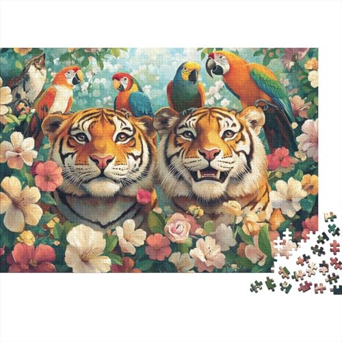 Adorable Animals Tiere EIN äußerst kreatives Spiel, das cool und unterhaltsam ist und einen hohen Schwierigkeitsgrad hat. Geeignet für Familienunterhaltung. 1000 Teile (75 x 50 cm) von CKMSMCS