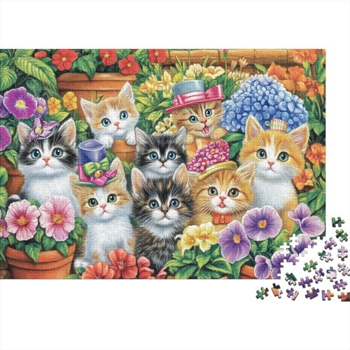 Adorable Animals Tiere EIN einzigartiges und kreatives Spiel, das herausfordernd und unterhaltsam ist 500 Teile (52 x 38 cm) von CKMSMCS