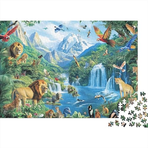 Adorable Animals Tiere EIN höchst kreatives Spiel mit hohem Schwierigkeitsgrad Geeignet für Jugendliche und Erwachsene 300 Teile (40x28cm) von CKMSMCS