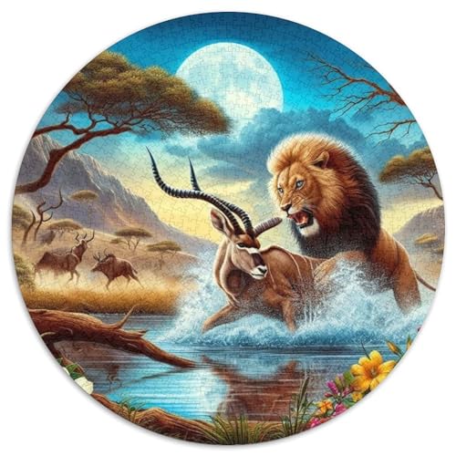 Animal Animal World EIN Puzzlespiel, geeignet für Erwachsene und Kinder ab 10 Jahren. Sehr anspruchsvoll, 1000 Teile (67,5 x 67,5 cm) von CKMSMCS